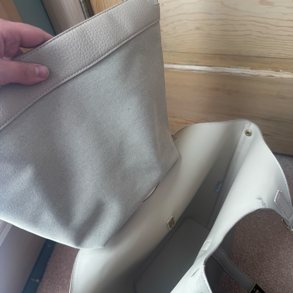 Mystique Tan Vegan Leather Tote - Picture 6 of 9